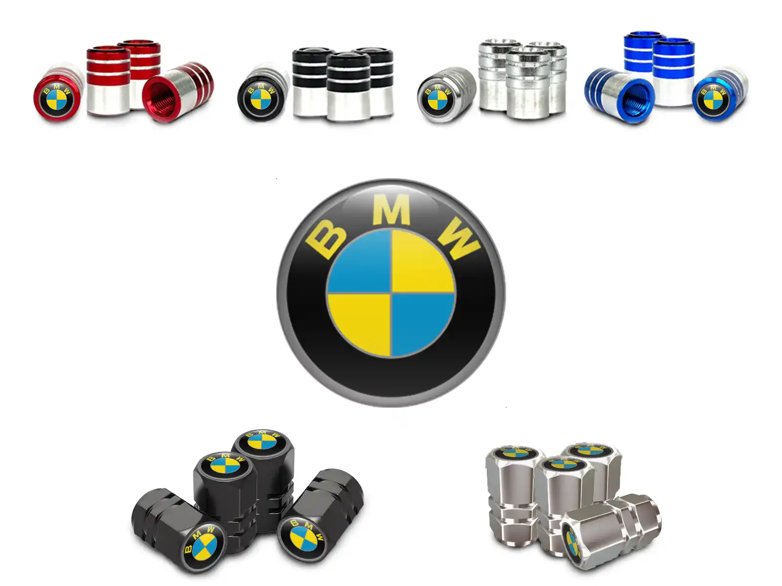 BMW Cubiertas De Válvula Bici Estándar